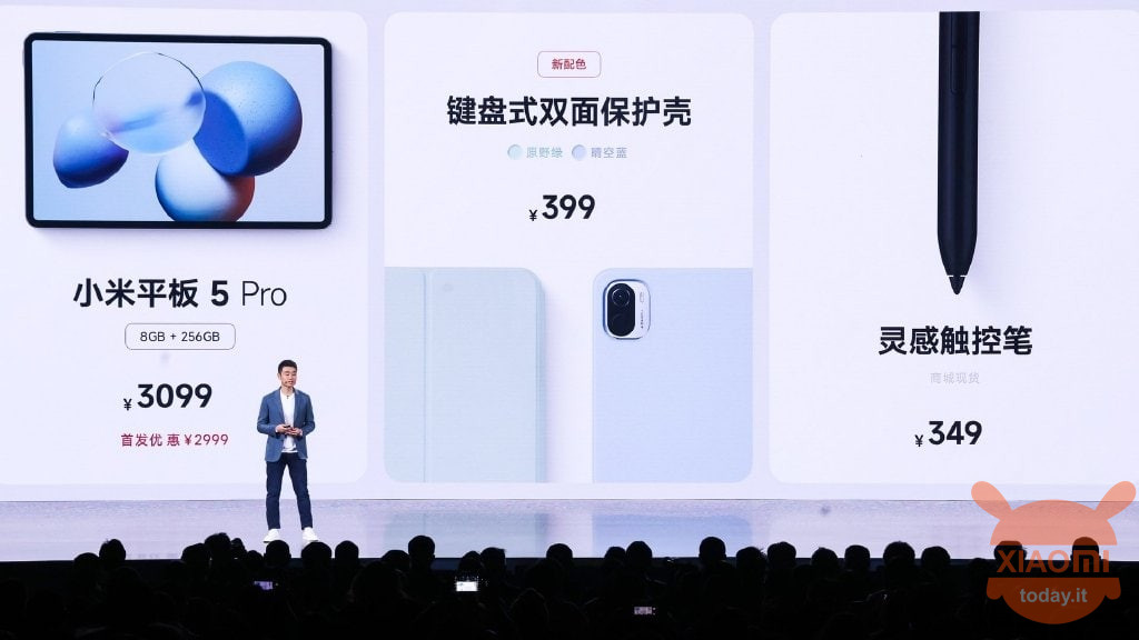 xiaomi pad 5 pro: new variant with more ram presented with xiaomi 12 and miui 13