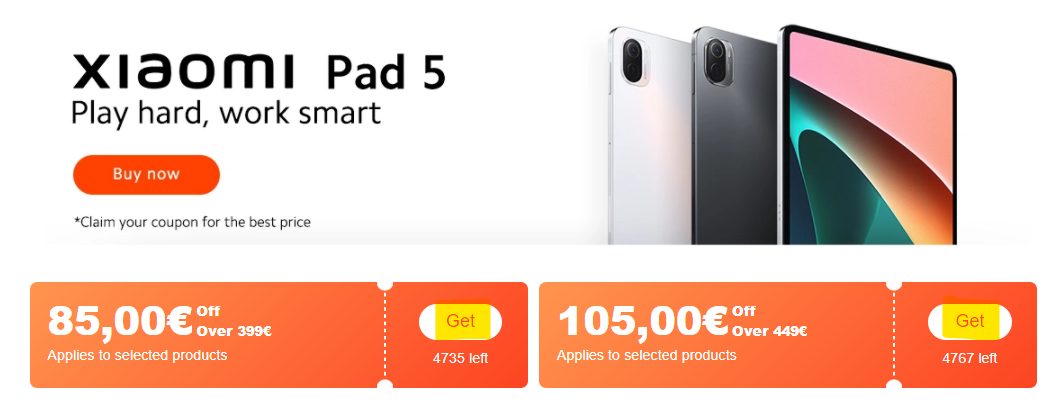 Incroyable braderie Xiaomi