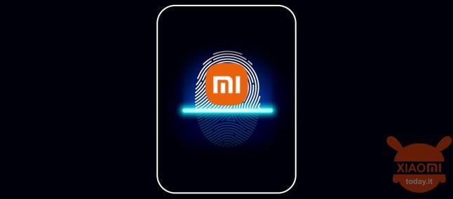 xiaomi thinks of full-screen fingerprint recognition