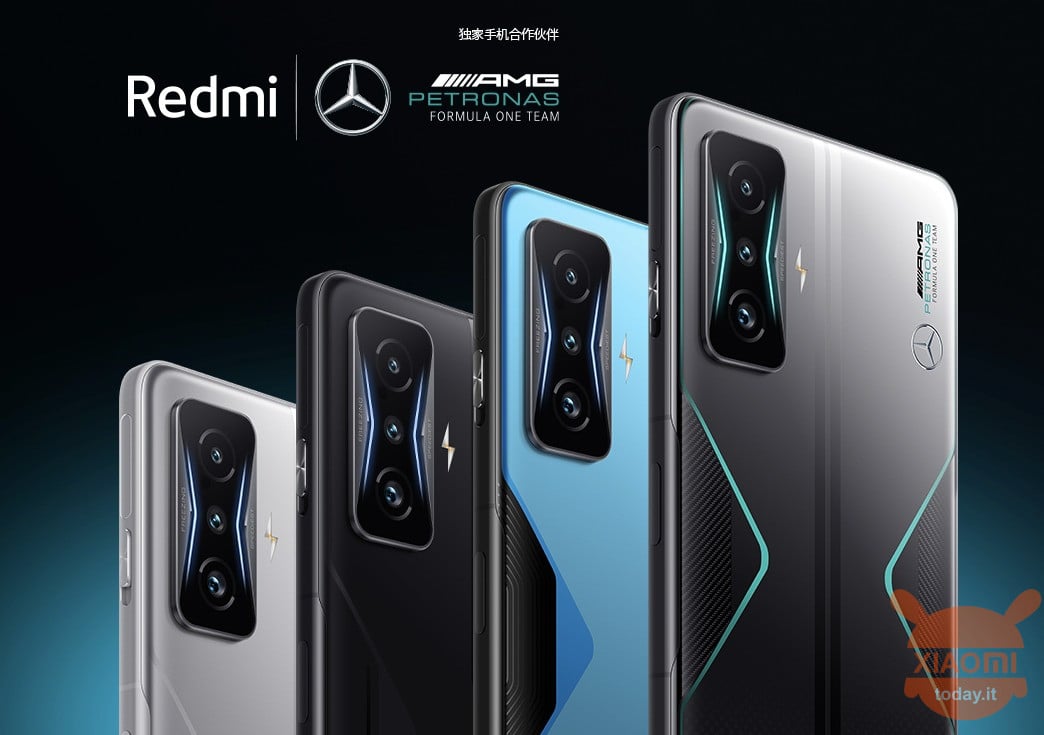 Redmi K50 Gaming Edition lançado na China juntamente com Champion Edition (Mercedes-AMG F1)