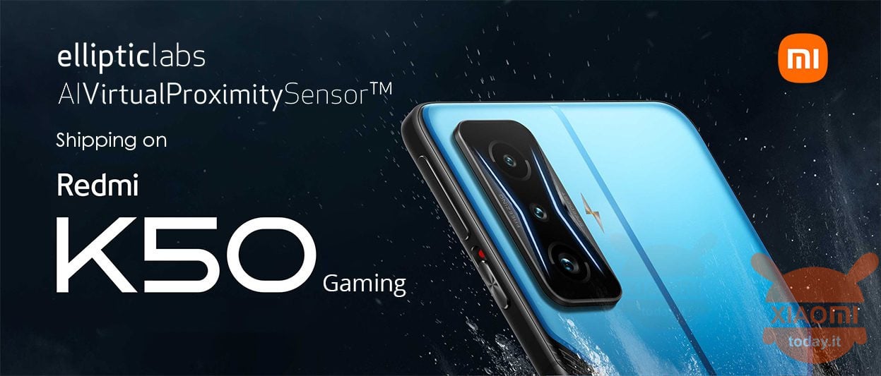 redmi k50 nabijheidssensor elliptische labs