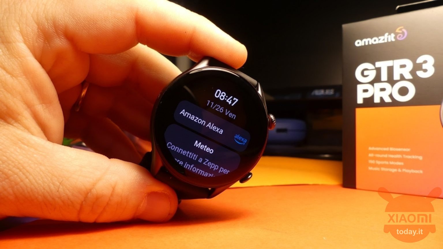 amazfit gtr 3 pro: surveillance du sang pendant le sommeil