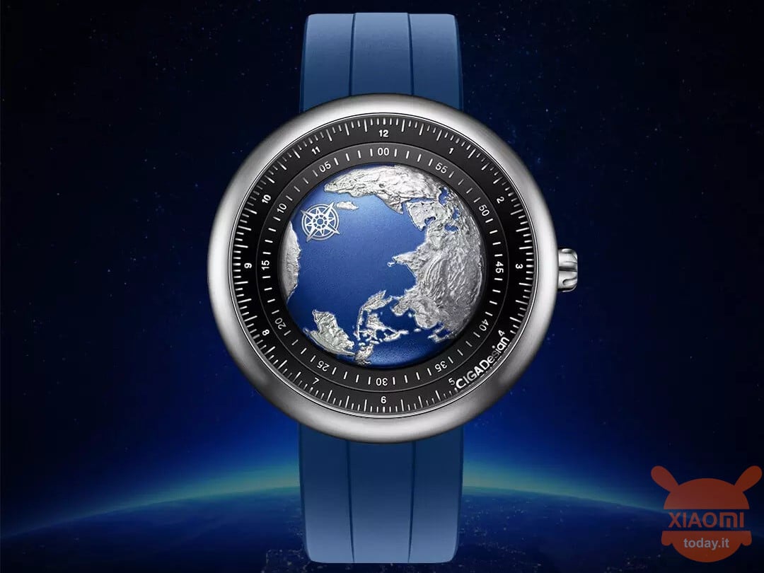 Xijia 기계식 시계 U 시리즈 블루 플래닛 익스클루시브 에디션