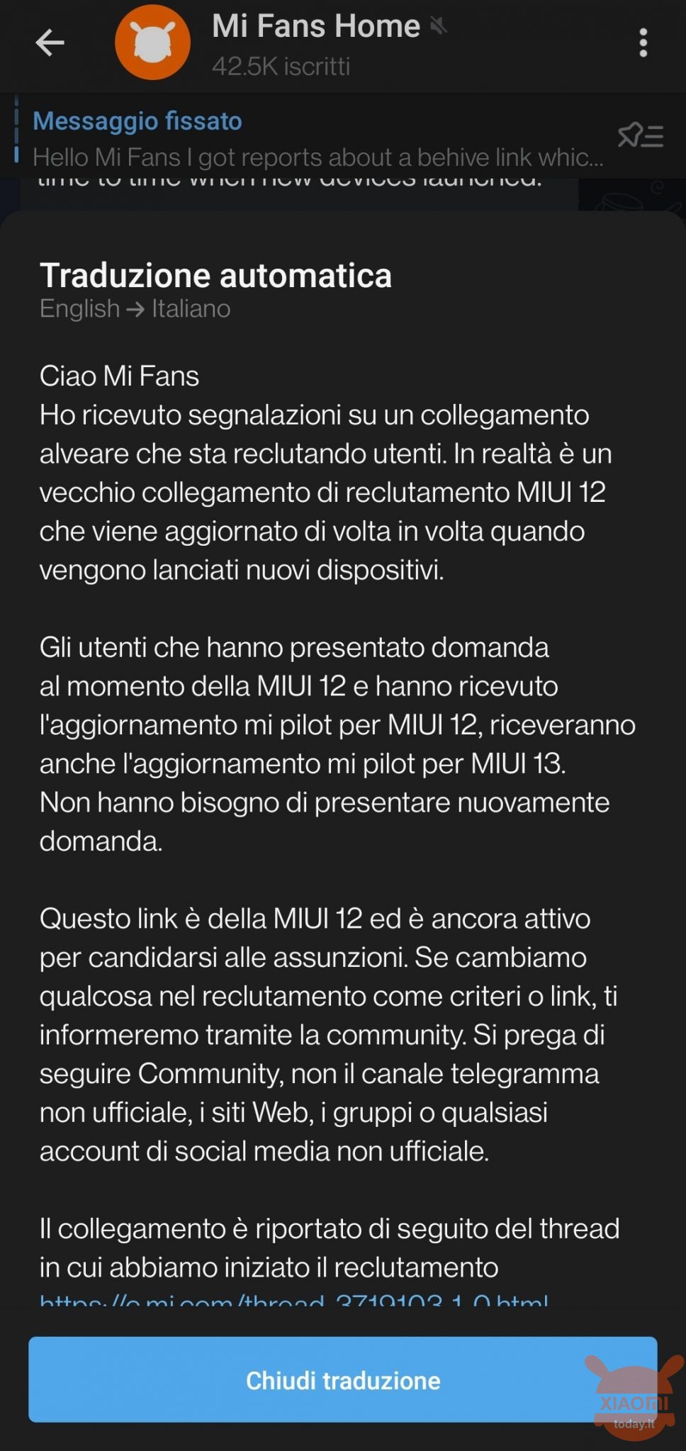 come diventare beta tester o mi pilot della miui 13