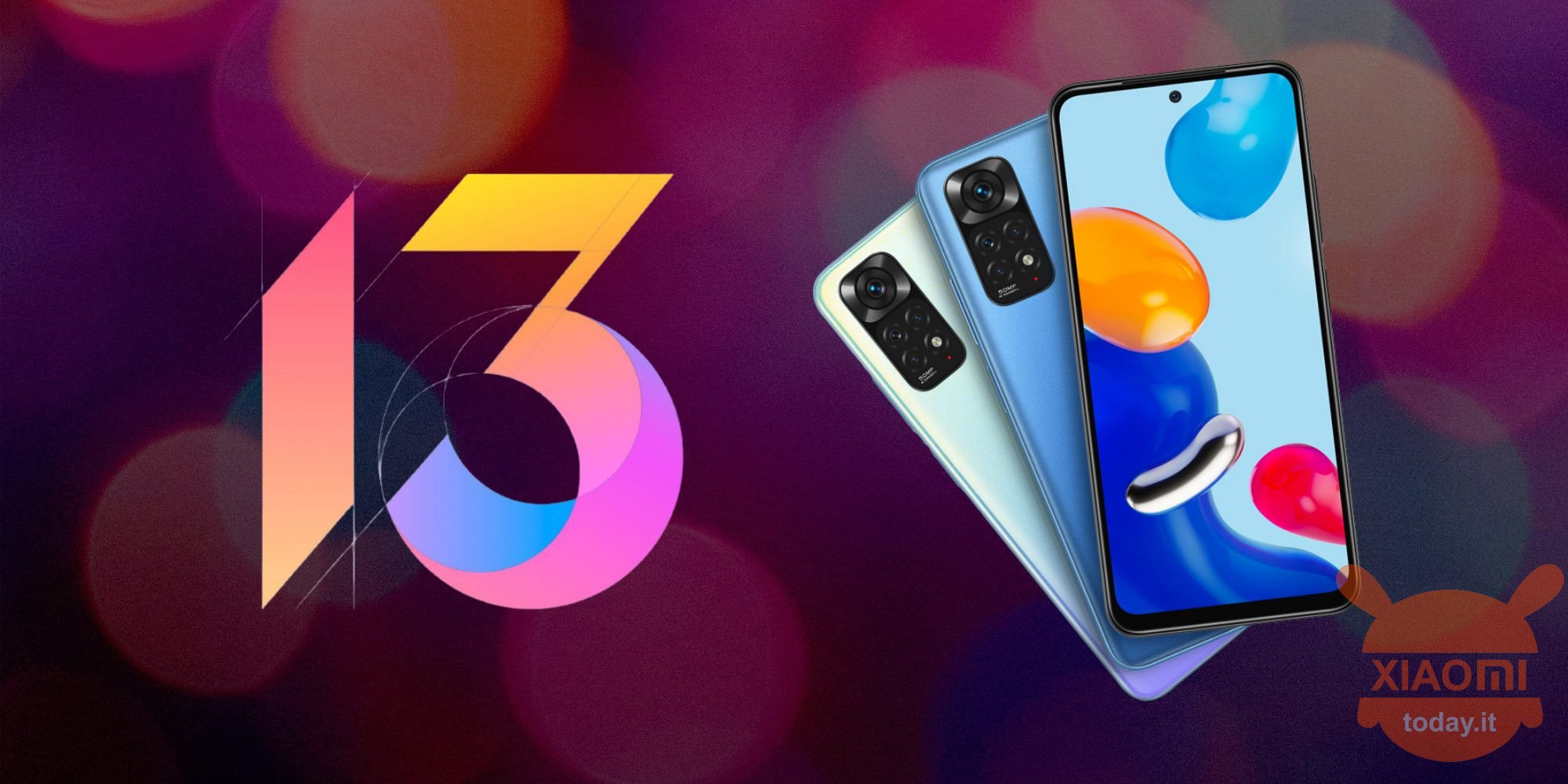 redmi note 11 si aggiorna a miui 13 global