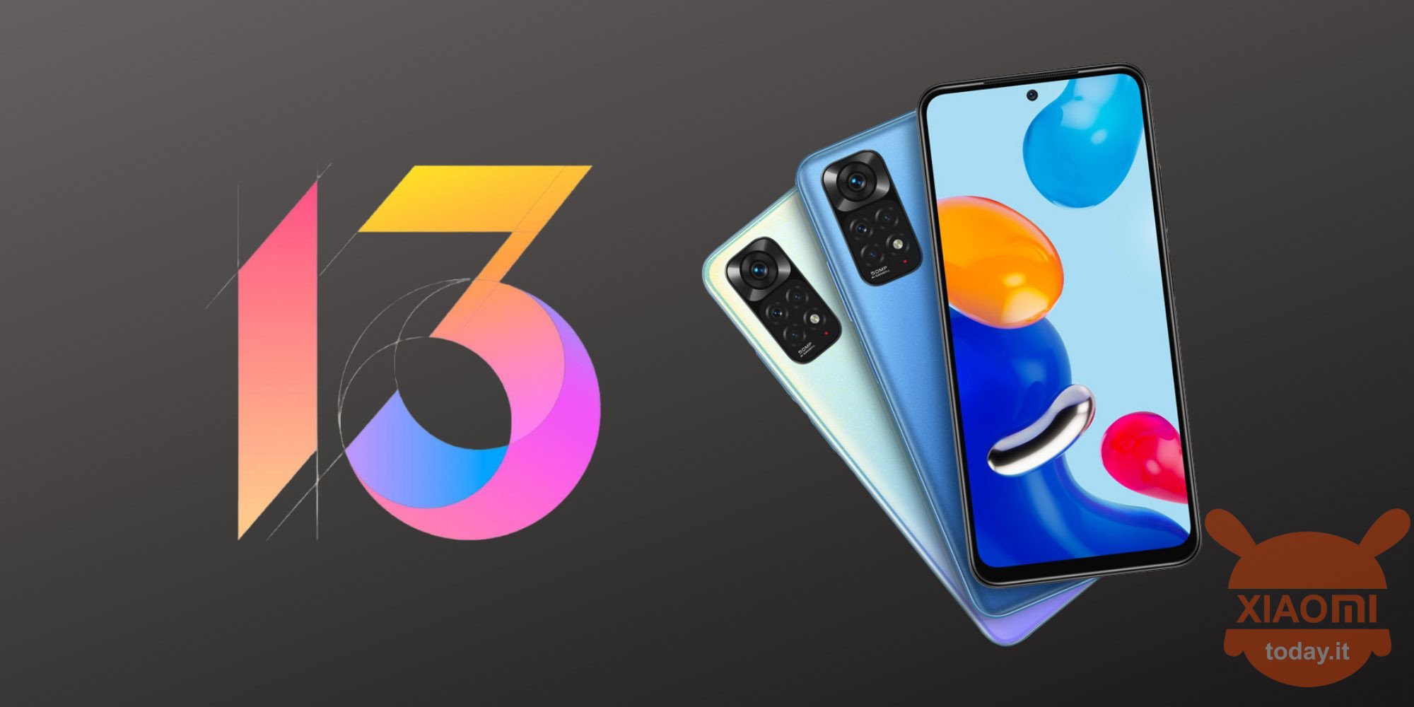 Actualitzacions de redmi note 11s a miui 13 global