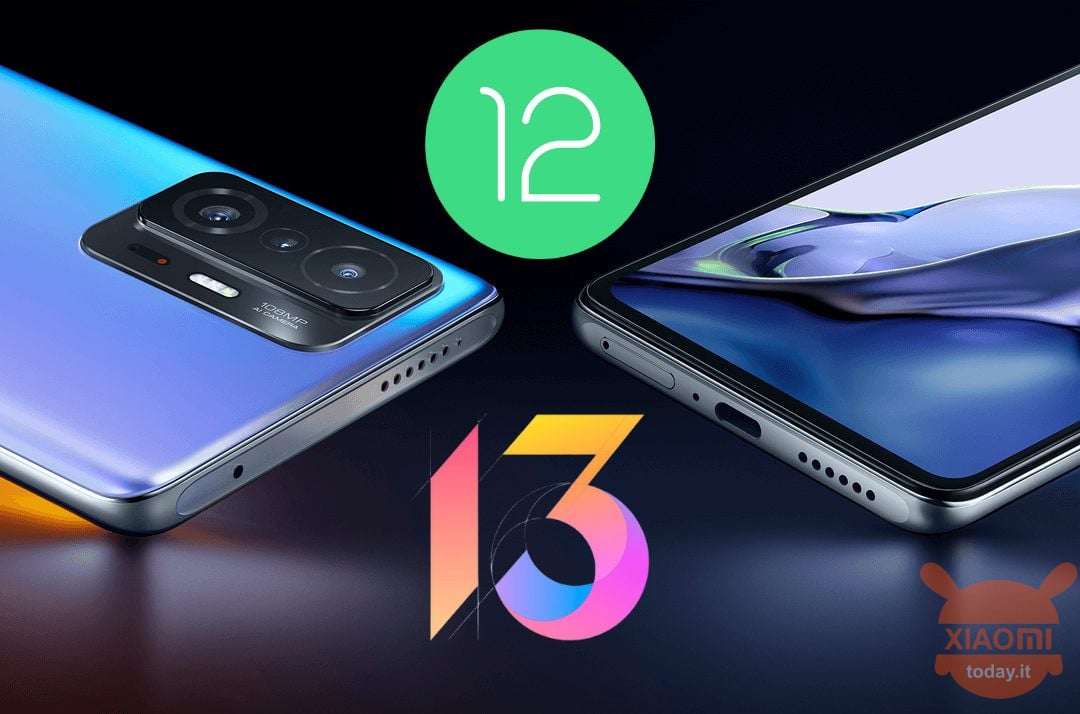 Aktualizacje Xiaomi 11t do miui 13 global i Android 12