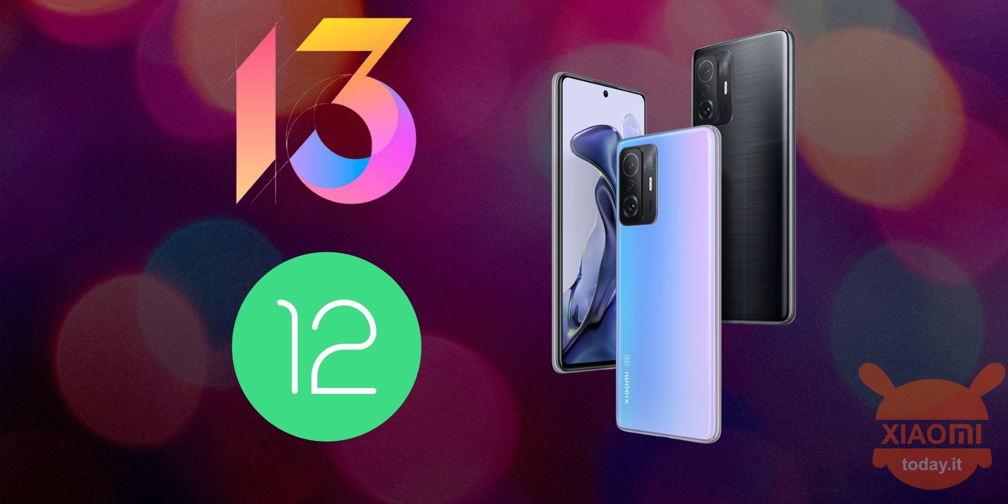 xiaomi 11t pro opdaterings na miui 13 global en Android 12 in Italië