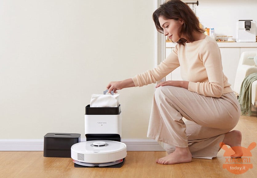 roborock q7 max robotstofzuiger met zelflediging