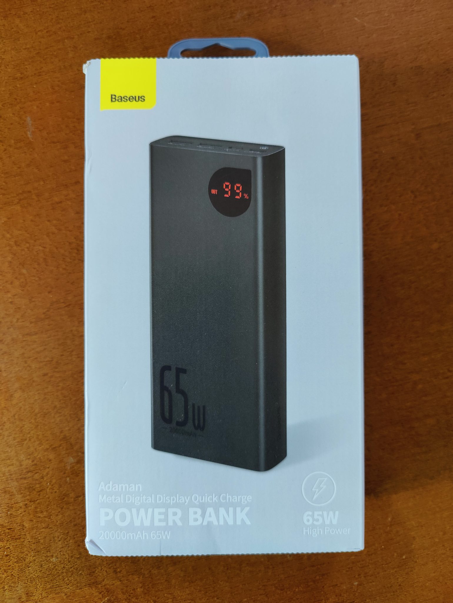 Power Bank Xiaomi Baseus