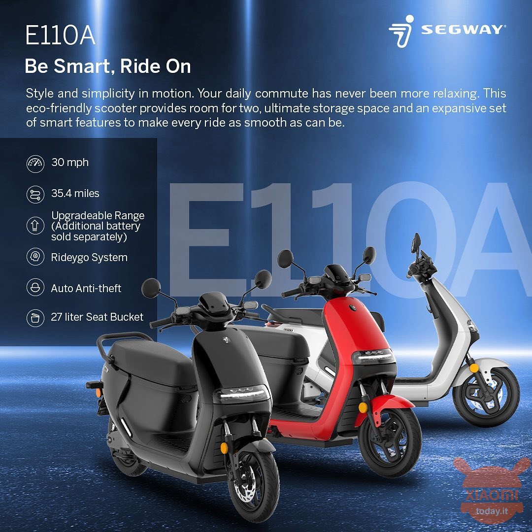 segway e110a ufficiale