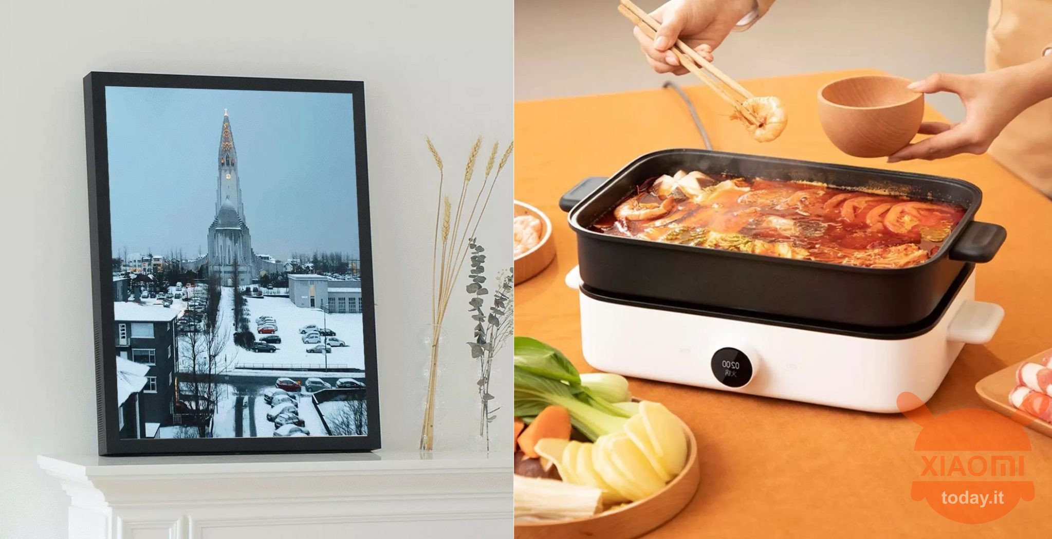 MORROR ART Mural Lyrics Speaker T1 Xiaomi Mijia Smart IH Multi-function Cooking Pot