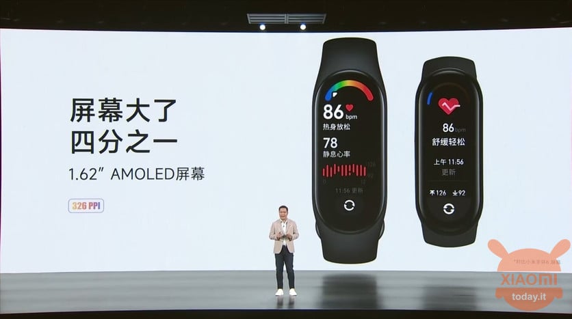 xiaomi mi band 7 ufficiale