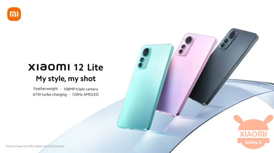 Xiaomi 12 लाइट