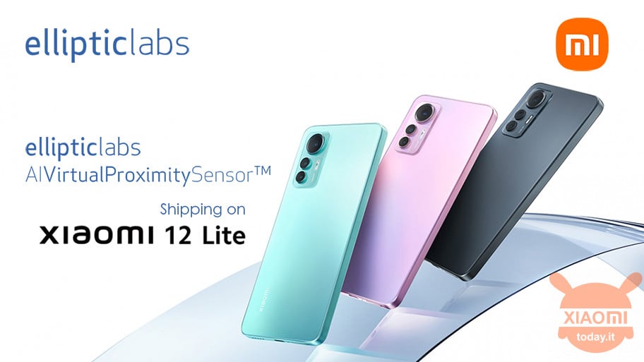 nabijheidssensor xiaomi 12 lite