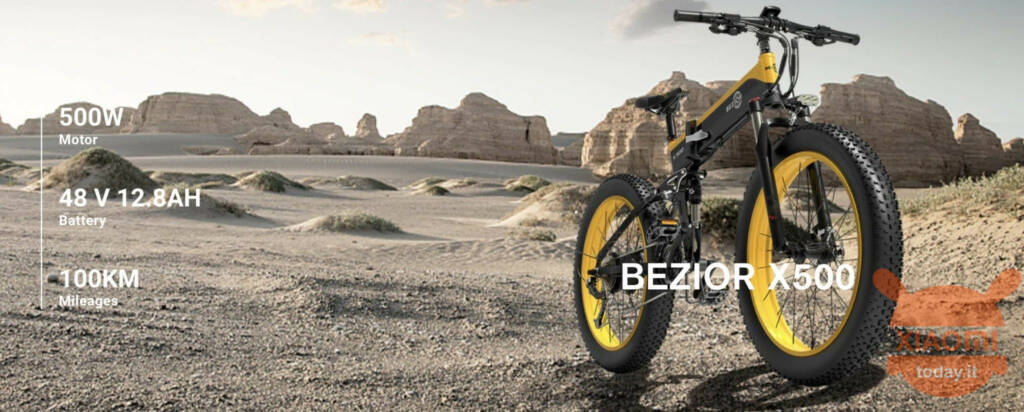 bezior x500 elektriese fietse