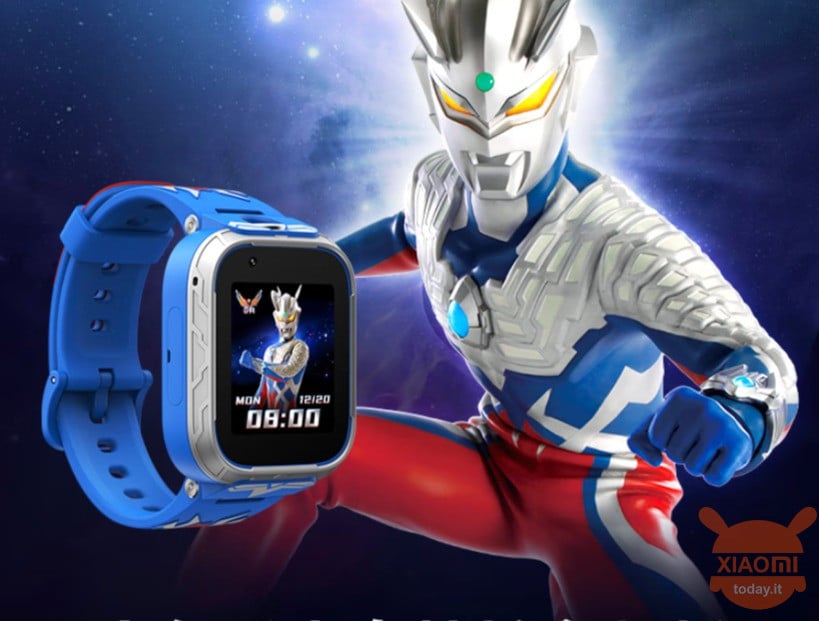 Montre pour enfants Xiaomi Mi MiTu 6X Ultraman édition personnalisée