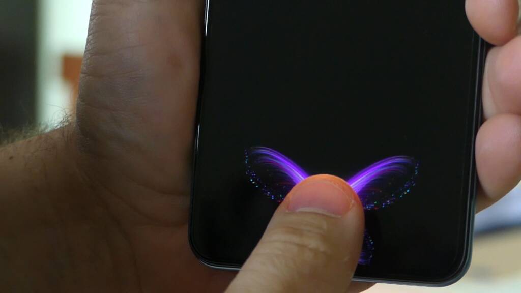Xiaomi 12T 指紋ロック解除