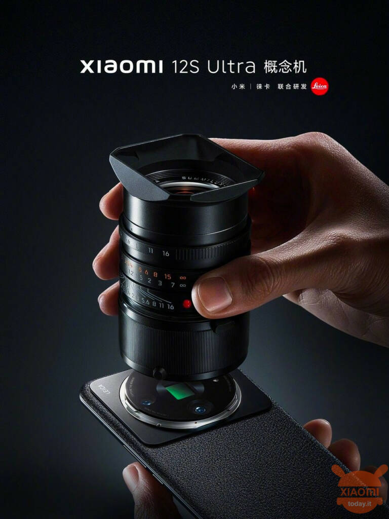 Xiaomi 12s ultra koncept obiektyw