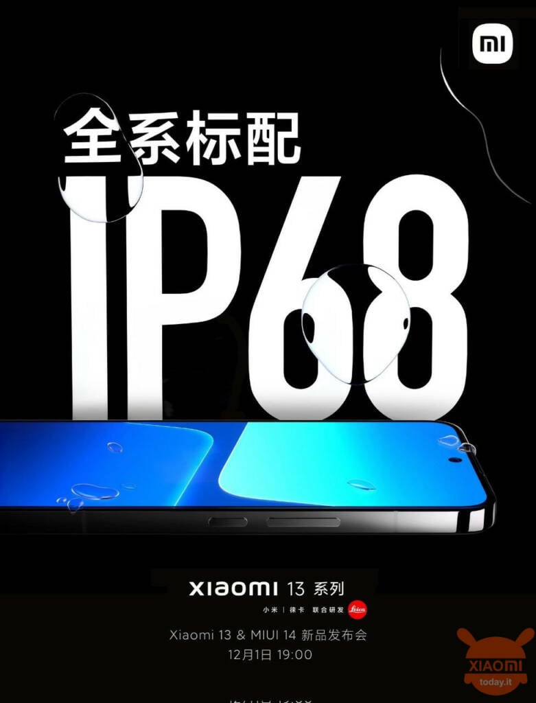 xiaomi 13 data uscita