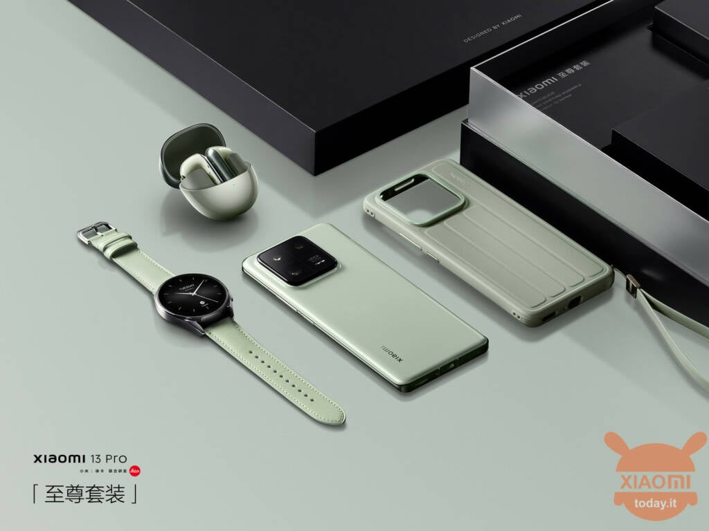 Set Xiaomi 13 Pro Supreme în Wilderness Green