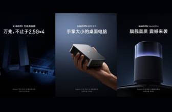 Xiaomi Router 10G, mini host e Sound Pro teaser