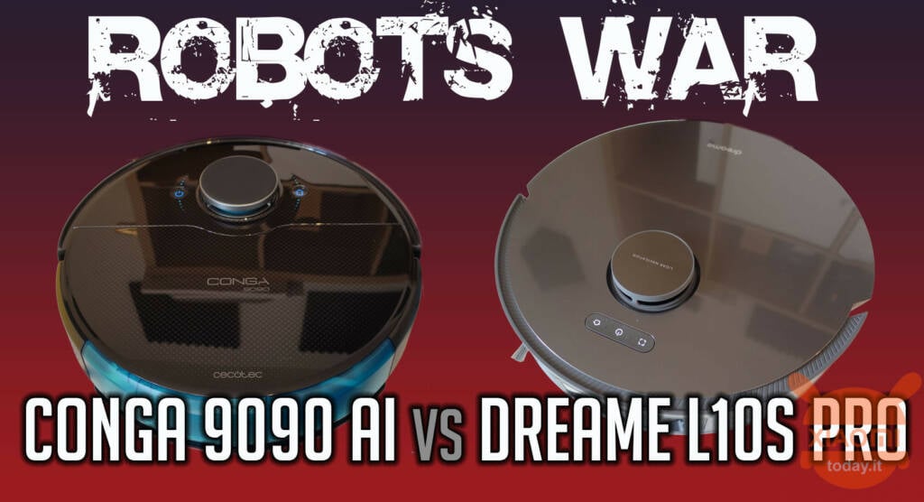 Dreame L10S Pro vs Cecotec Conga 9090 AI  | Robot aspirapolvere top di gamma a confronto