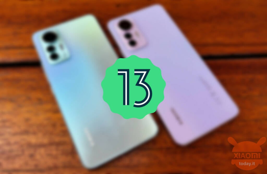 atualização xiaomi 12 lite para android 13