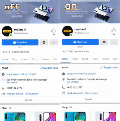 realme ui scrolling mulus