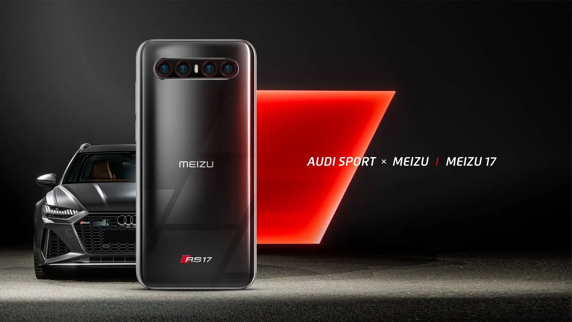 Meizu 17 en Audi RS6: 'n pasgemaakte weergawe kom ook