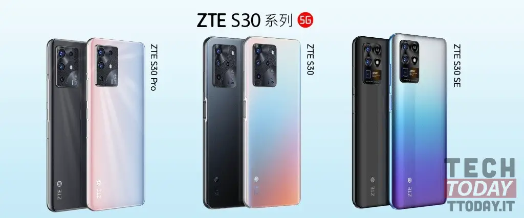 ZTE S30 Pro S30 og S30 SE offisielle