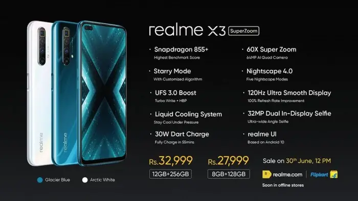 Realme X3 superzoom