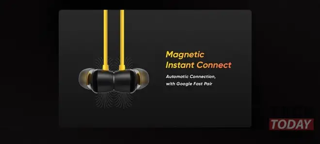 connessione cuffie magnetica