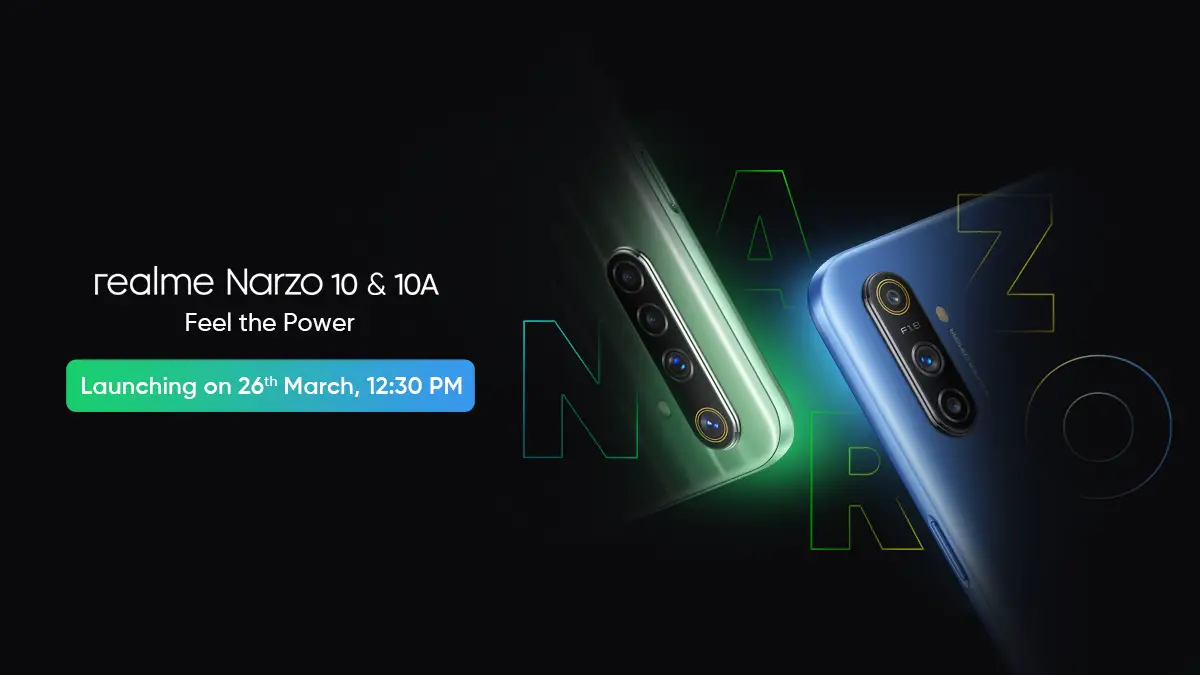 Realme Narzo 10 Realme Narzo 10A