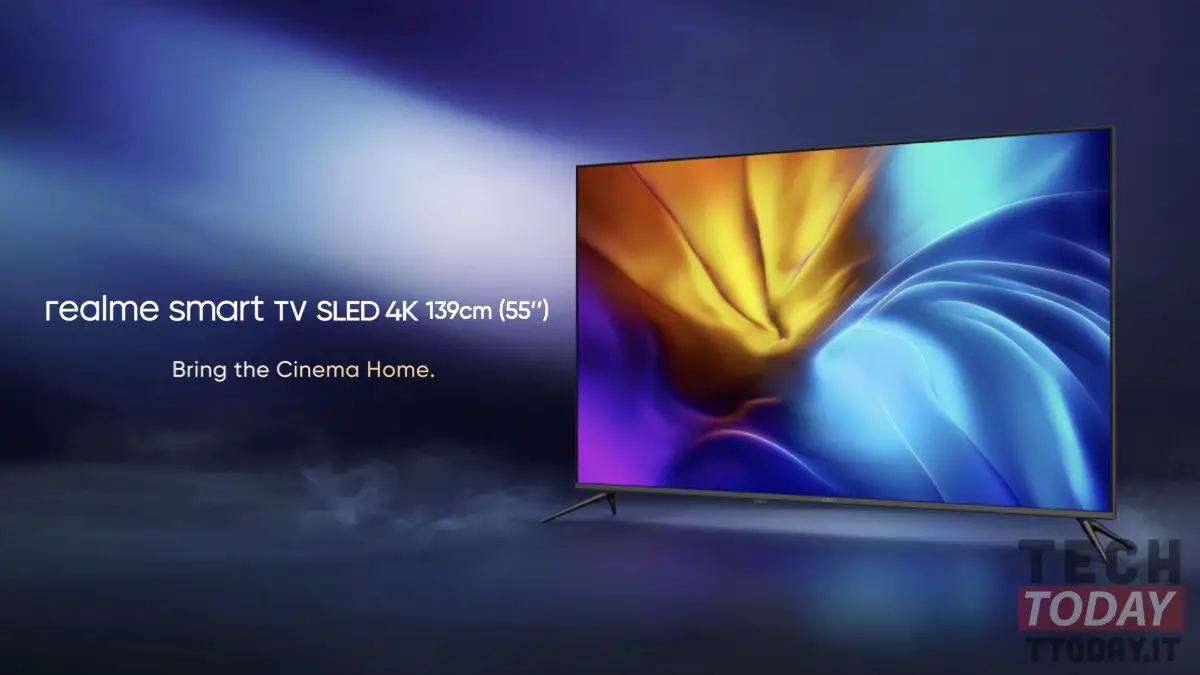 Realme Smart TV SLED 4K 55 ".