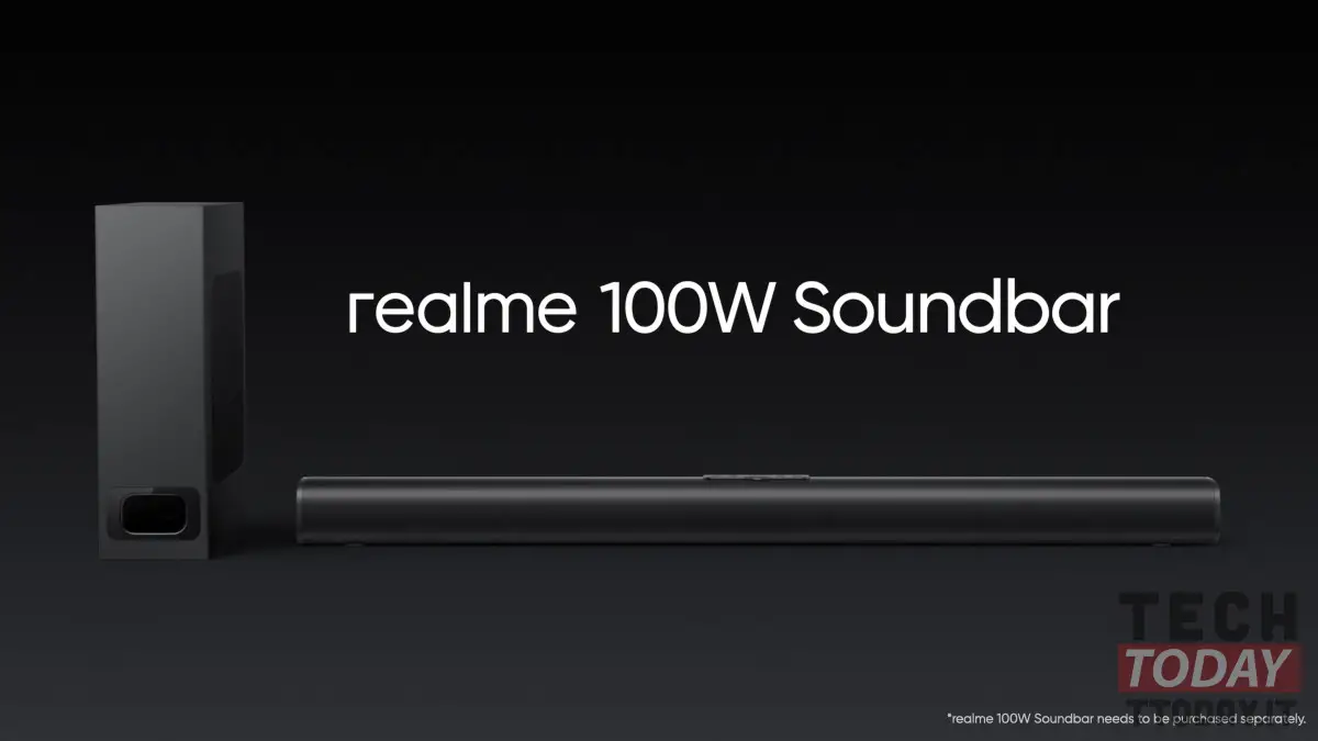 Realme स्मार्ट प्लग Realme 100W साउंडबार 100W