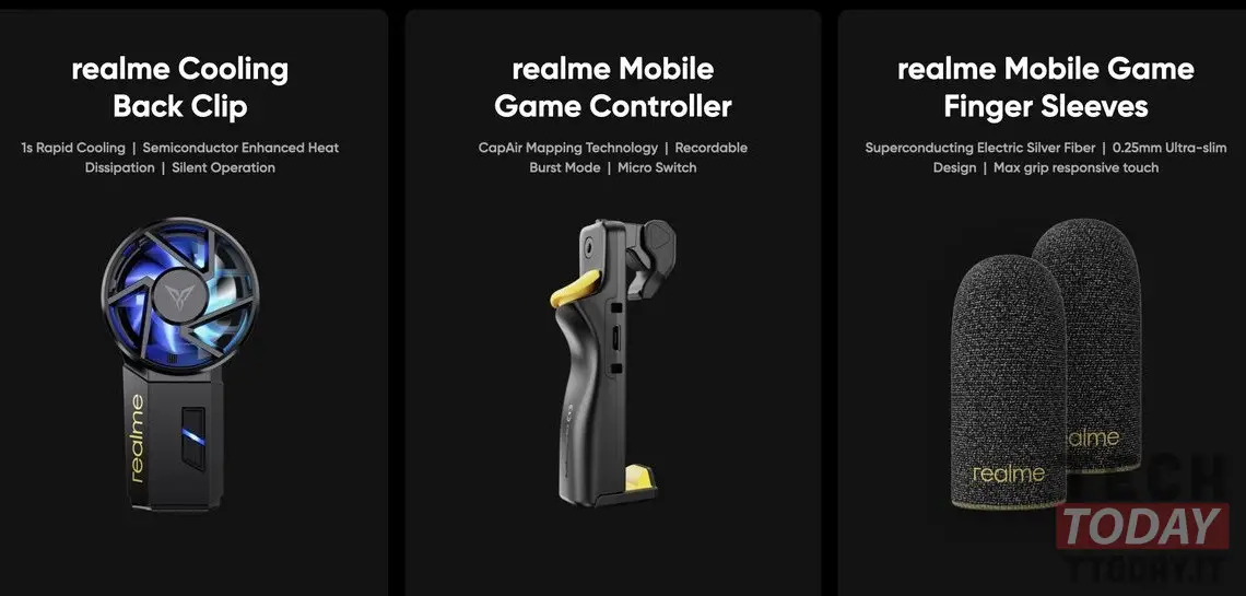 Realme mobiele gamecontroller