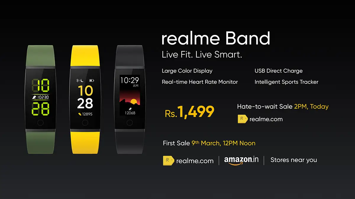 realme band prezzo