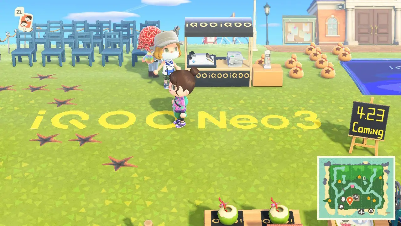 iqoo neo 3: the release date of is revealed by animal crossing
