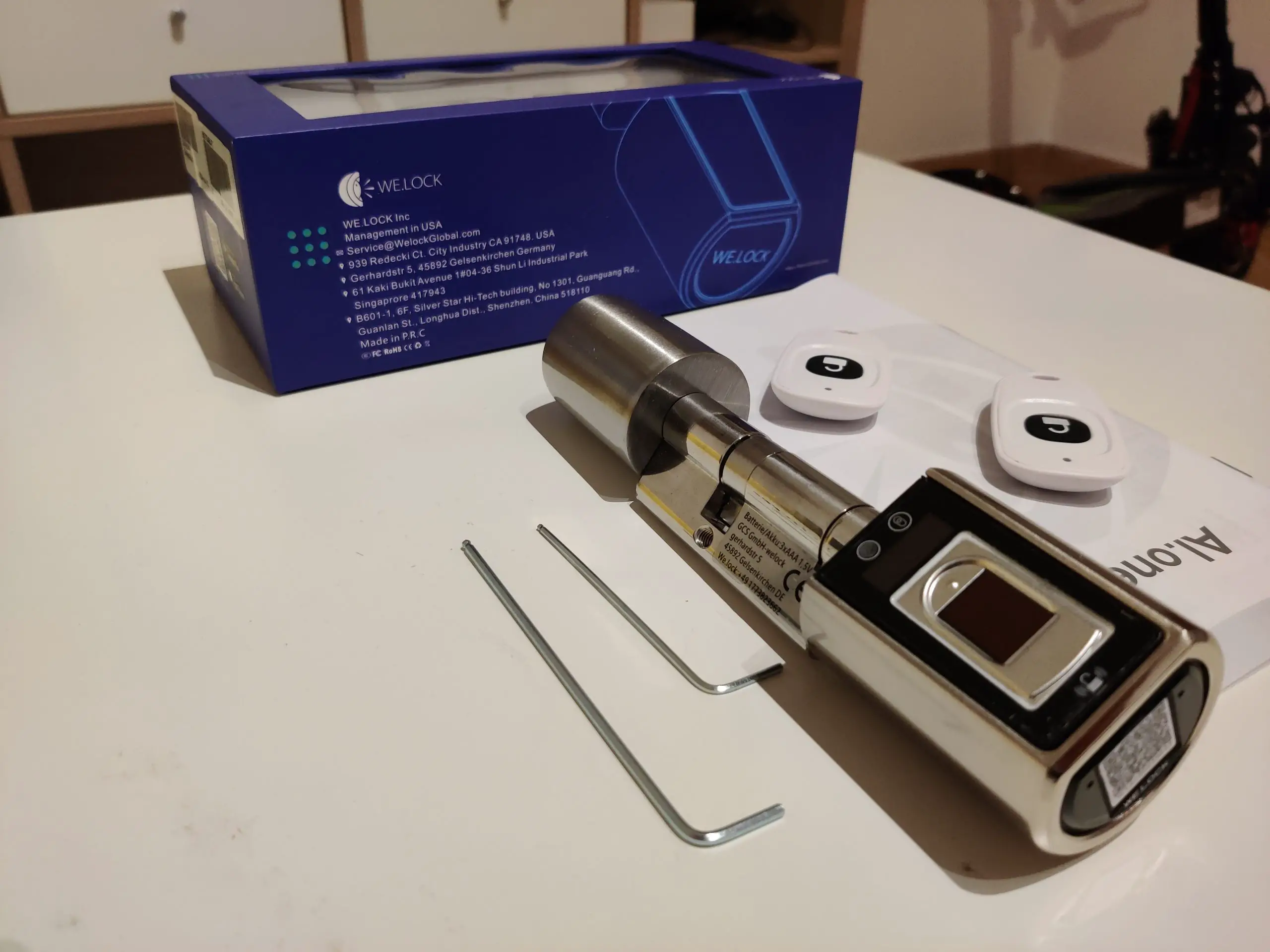 ons.sluit biometriese slot pakket