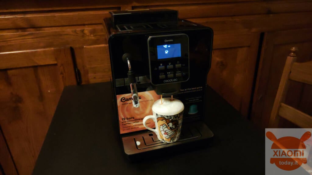 Macchina da caffè Power Matic-ccino Serie 6000 Nera Cecotec