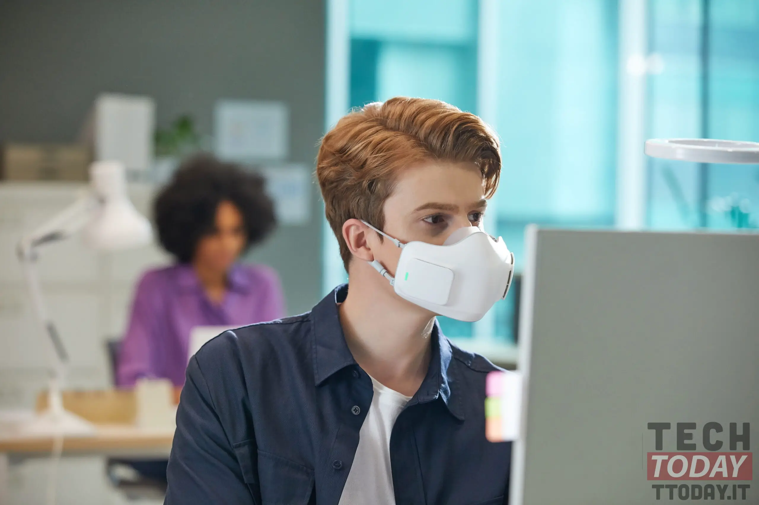 lg mask against viruses in the air