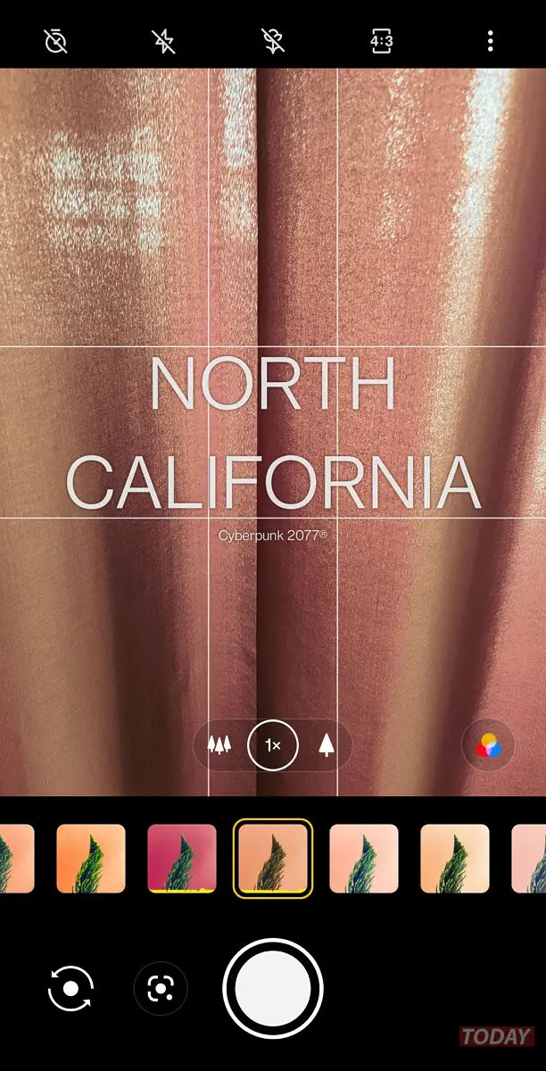 oneplus menu nascosto filtri cyberpunk edition