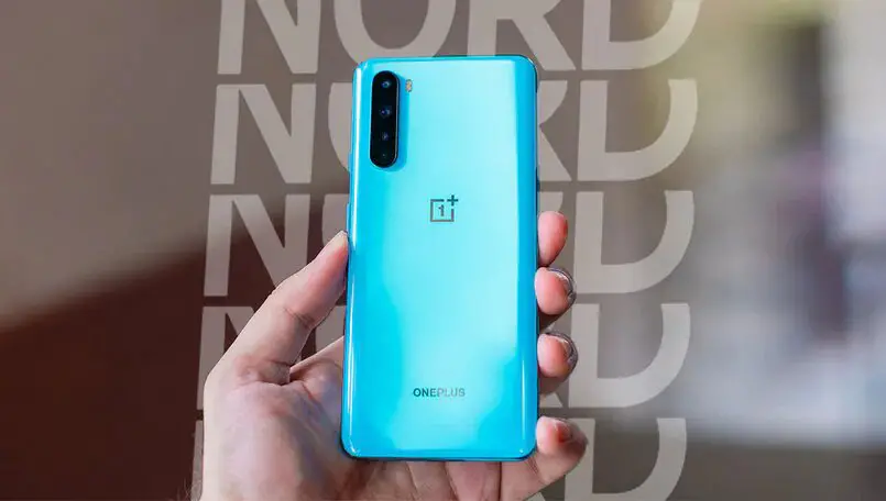 oneplus nord groen display