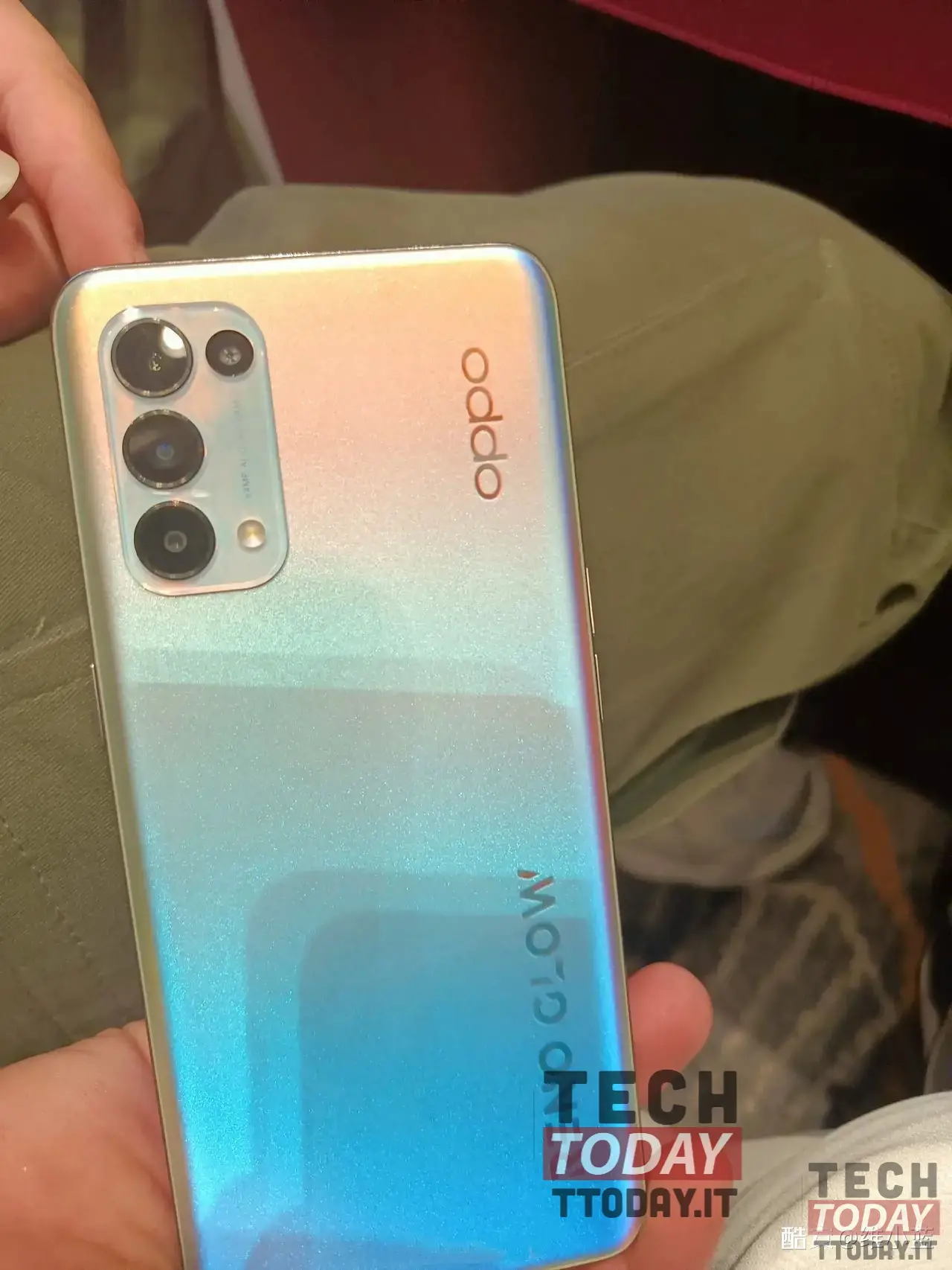 oppo reno 5 foto reale