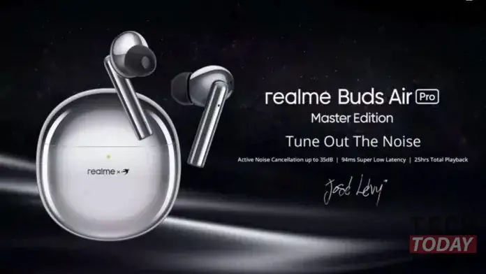 מהדורת המאסטר Realme Buds Air Pro