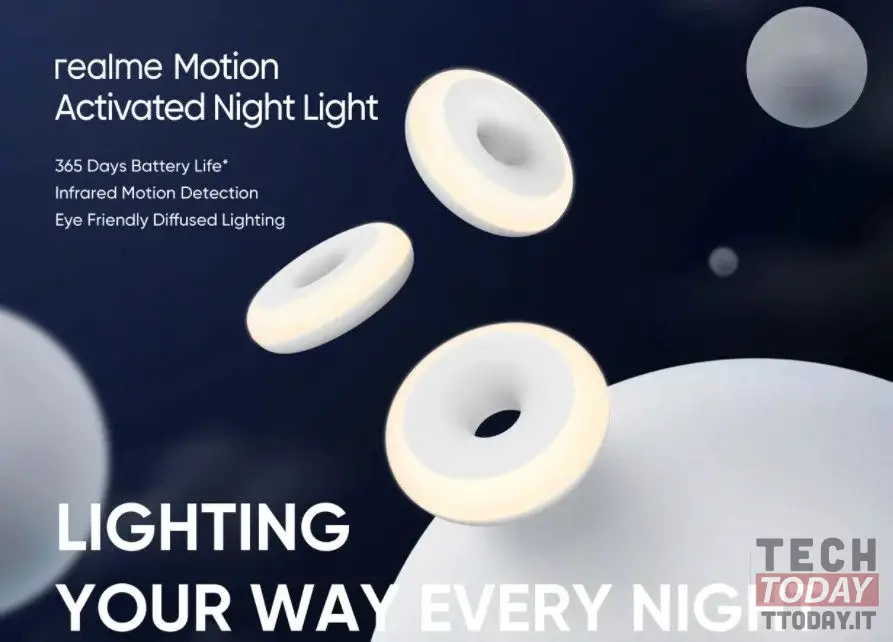 Realme Nachtlicht mit Bewegungssensor