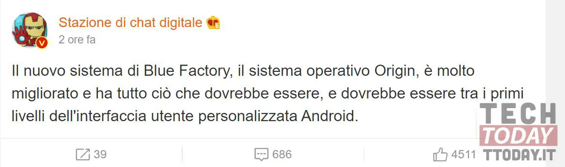 vivo potrebbe cambiare la funtouchos e trasfornarla in originos