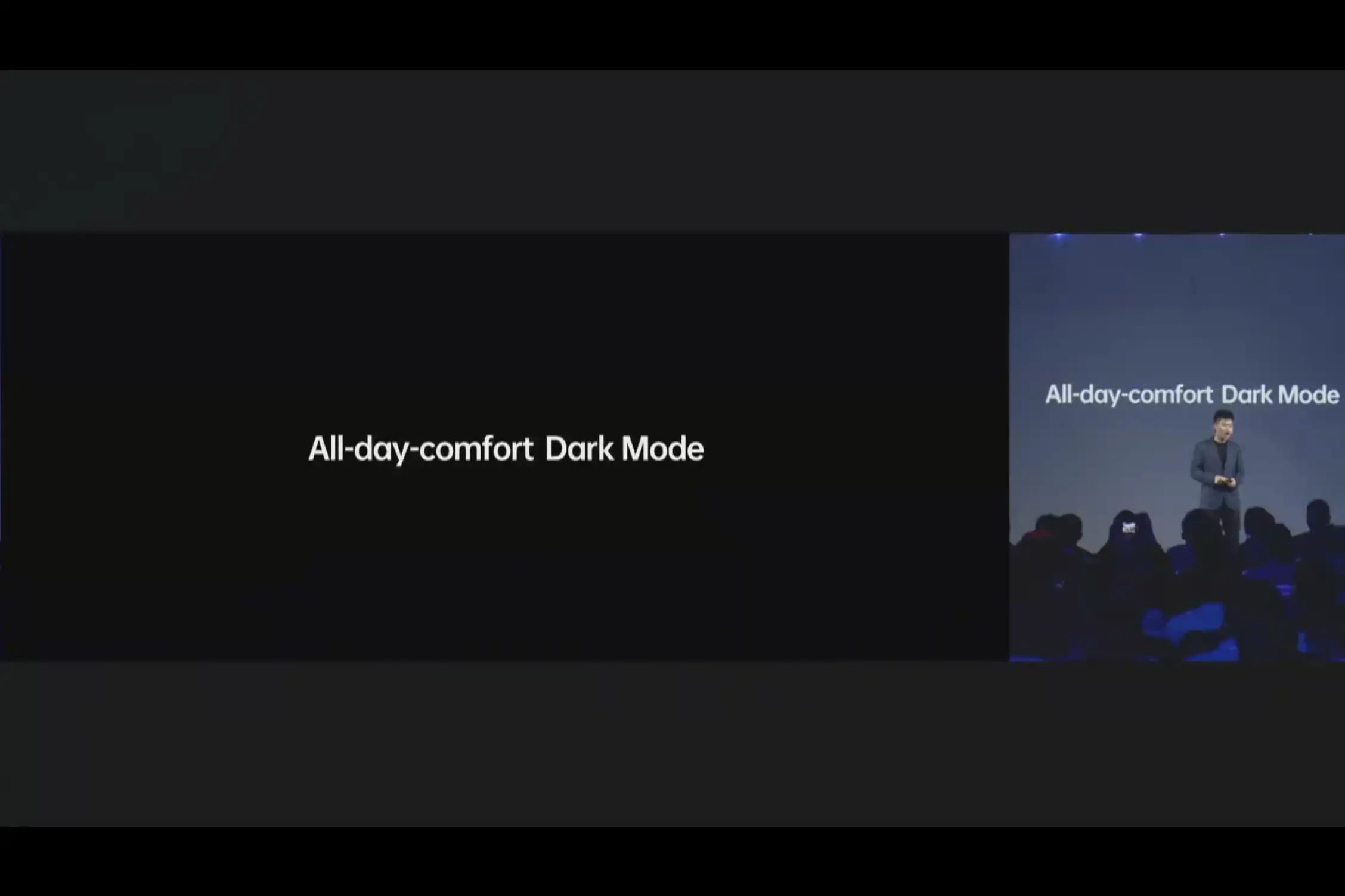 all day comfort dark mode