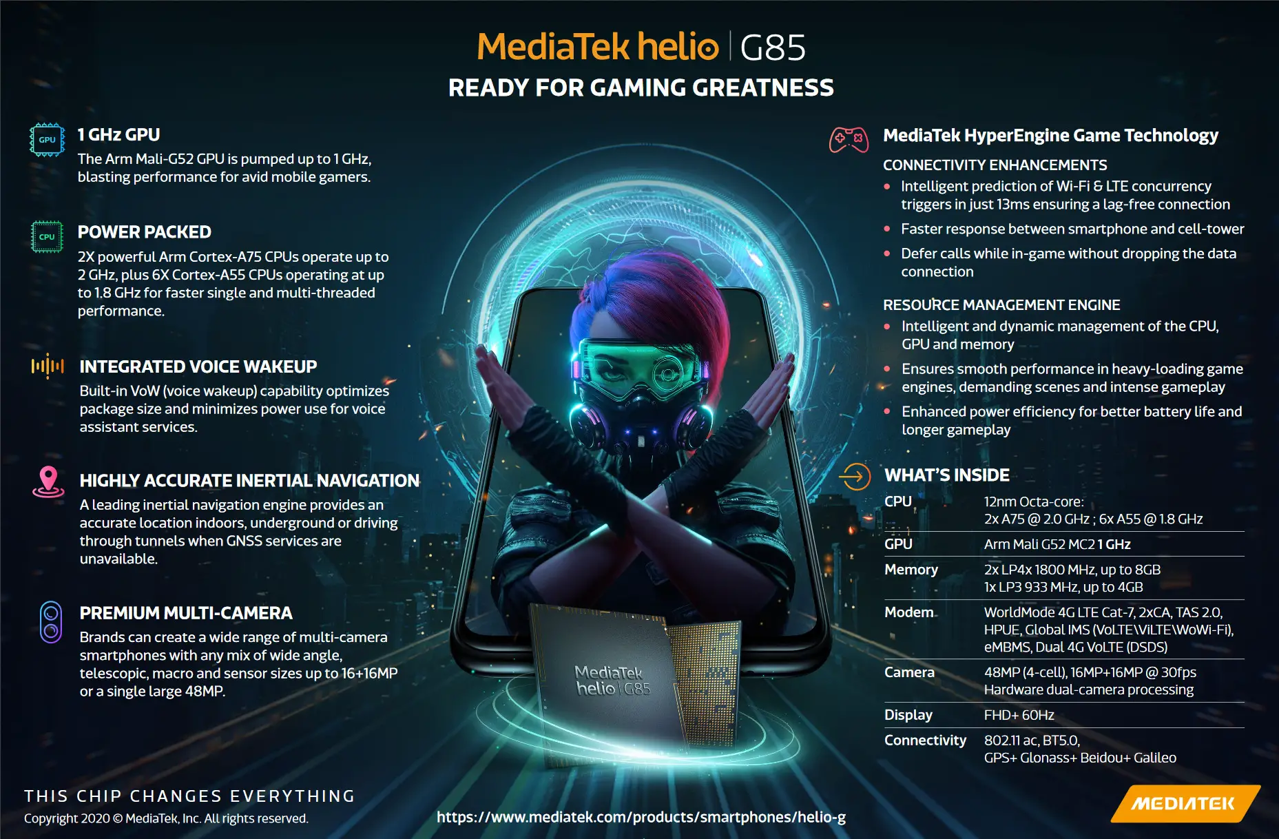 mediatek helio g85